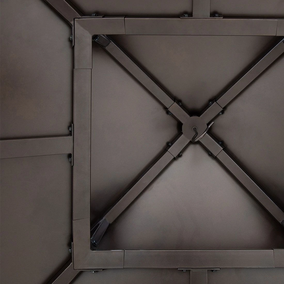 OUTLIV. Pavillon 335x335 cm Zedernholz/Stahl Braun OUTLIV. Pavillon 335x335 Cm Zedernholz/Stahl Braun -Outliv outliv pavillon 335x335 cm zedernholz stahl 1422226 4