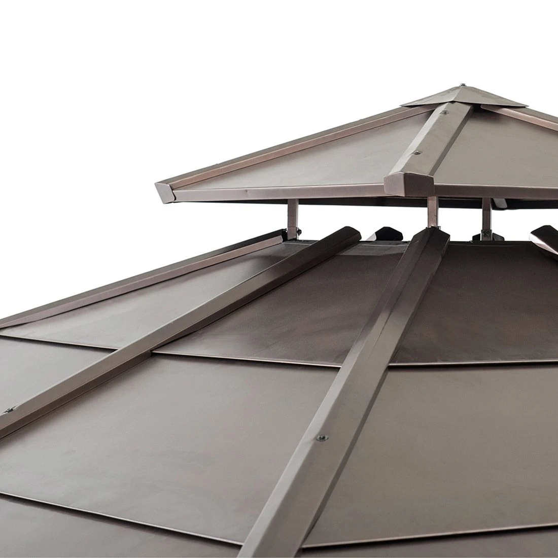 OUTLIV. Pavillon 335x335 cm Zedernholz/Stahl Braun OUTLIV. Pavillon 335x335 Cm Zedernholz/Stahl Braun -Outliv outliv pavillon 335x335 cm zedernholz stahl 1422226 5