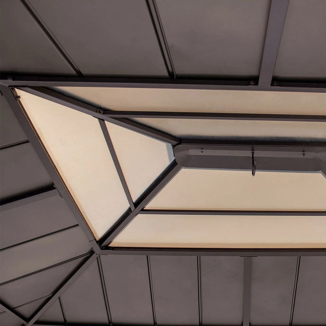 OUTLIV. Gartenpavillon Zedernholz/Stahl Braun OUTLIV. Gartenpavillon Zedernholz/Stahl Braun -Outliv outliv pavillon 393x335 cm zedernholz stahl 1422204 4