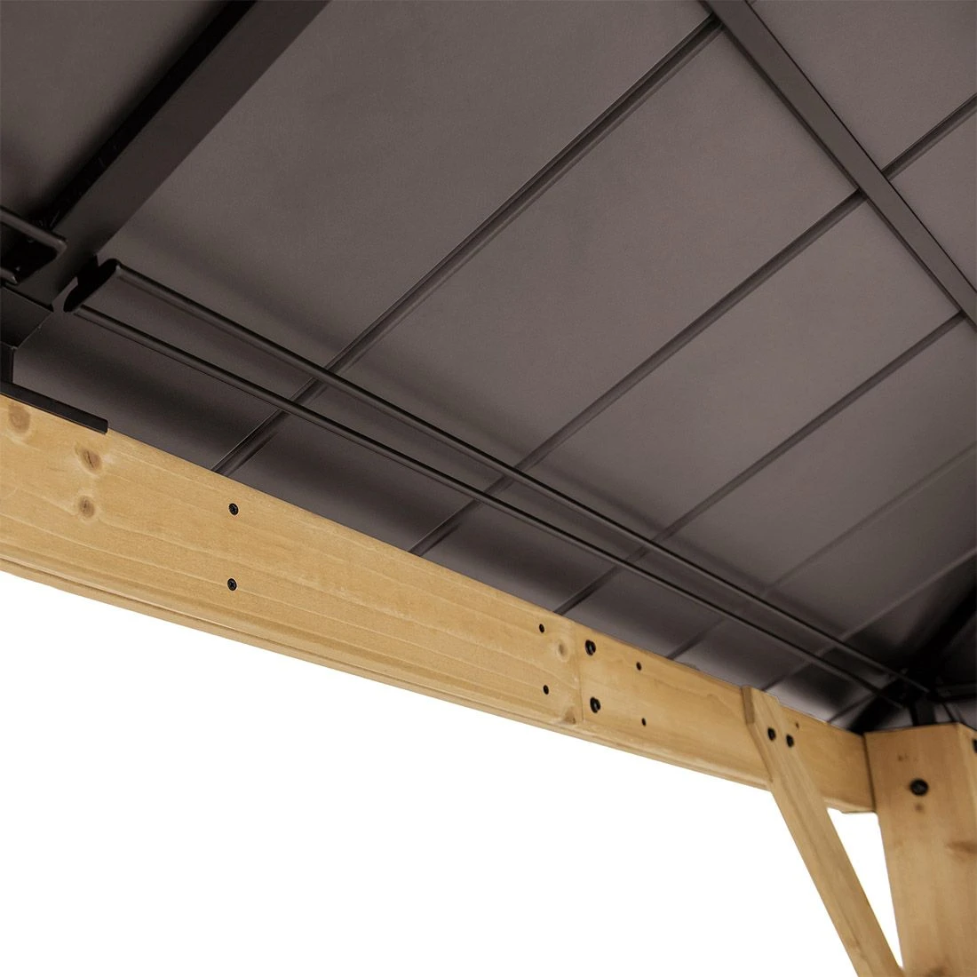 OUTLIV. Gartenpavillon Zedernholz/Stahl Braun OUTLIV. Gartenpavillon Zedernholz/Stahl Braun -Outliv outliv pavillon 393x335 cm zedernholz stahl 1422204 6