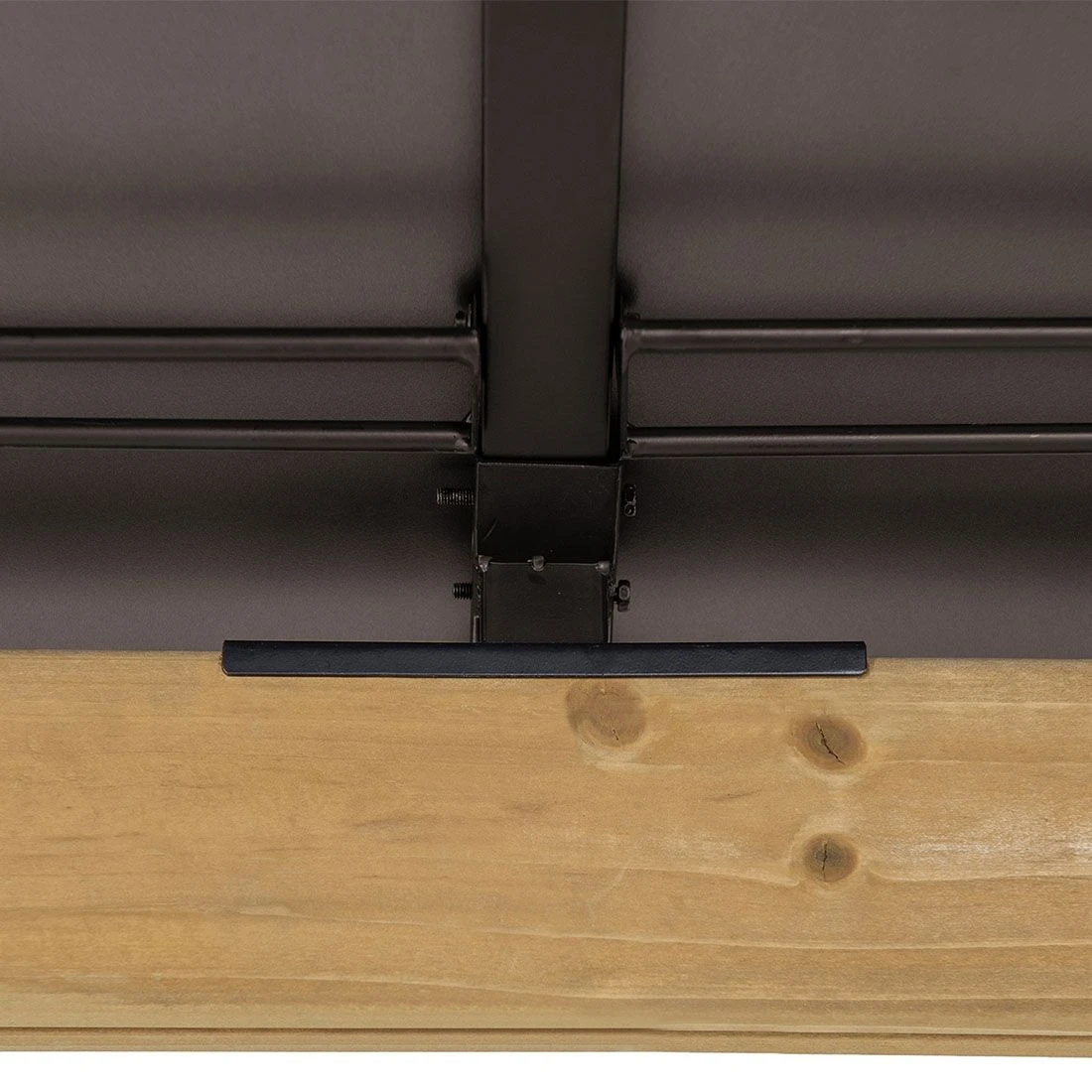 OUTLIV. Gartenpavillon Zedernholz/Stahl Braun OUTLIV. Gartenpavillon Zedernholz/Stahl Braun -Outliv outliv pavillon 393x335 cm zedernholz stahl 1422204 7