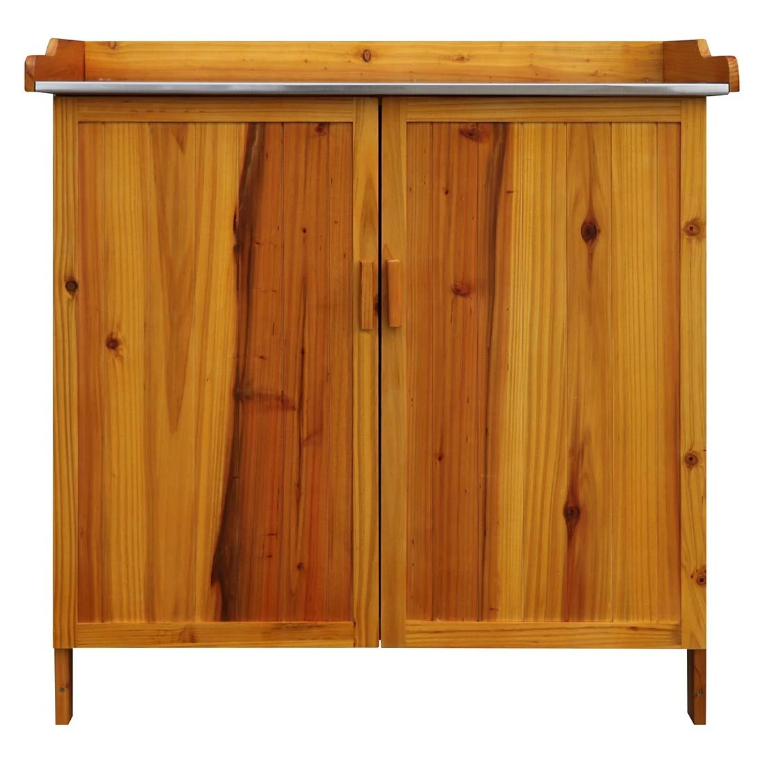 OUTLIV. Pflanztisch mit Unterschrank Tanne/Edelstahl Braun OUTLIV. Pflanztisch Mit Unterschrank Tanne/Edelstahl Braun -Outliv outliv pflanztisch mit unterschrank spiesstanne stahl 1340485 2