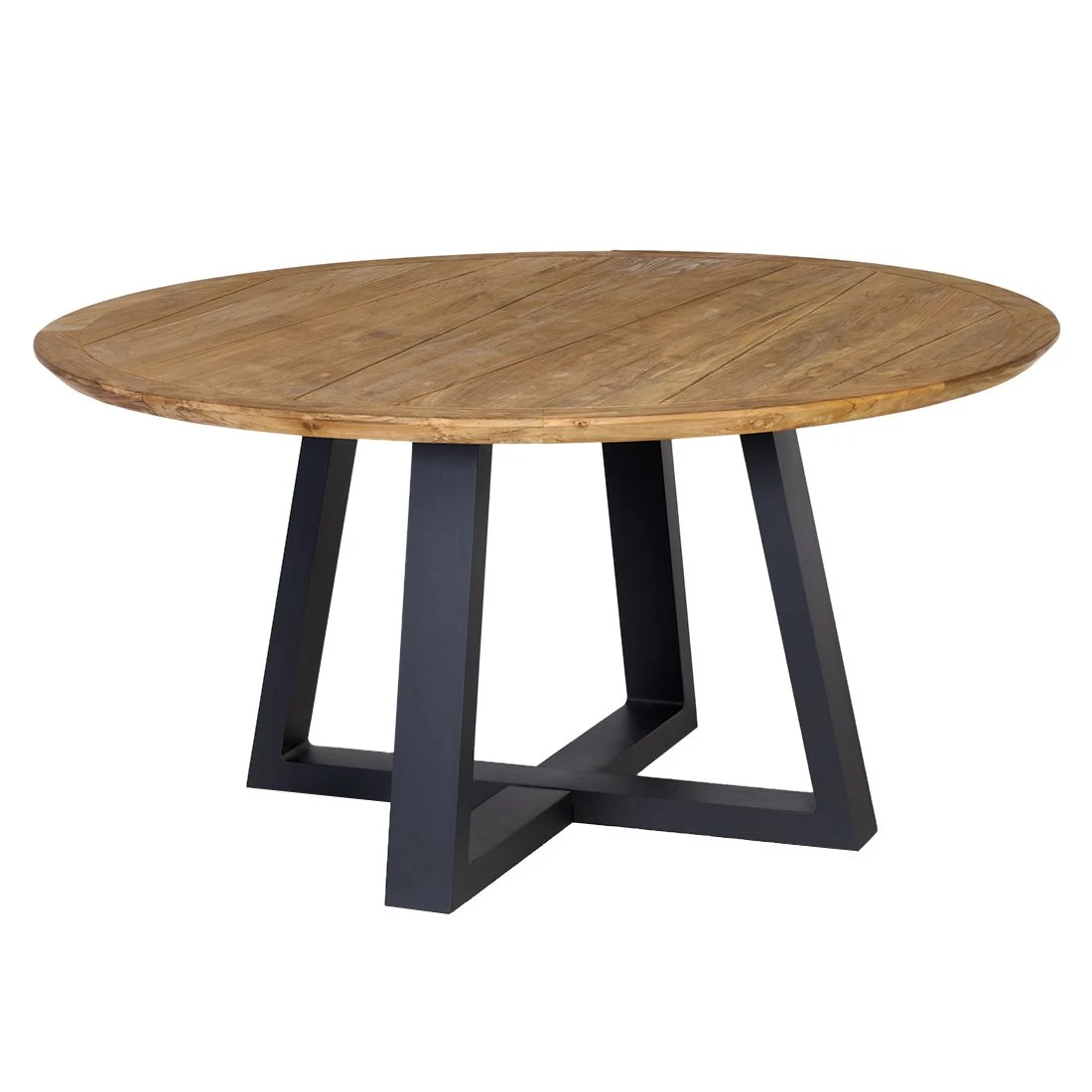 OUTLIV. Prag Gartentisch Ø150x76cm Aluminium/Teak Anthrazit/Natur OUTLIV. Prag Gartentisch Ø150x76cm Aluminium/Teak Anthrazit/Natur -Outliv outliv prag gartentisch durchm150x76cm aluminium teak 1375850 1