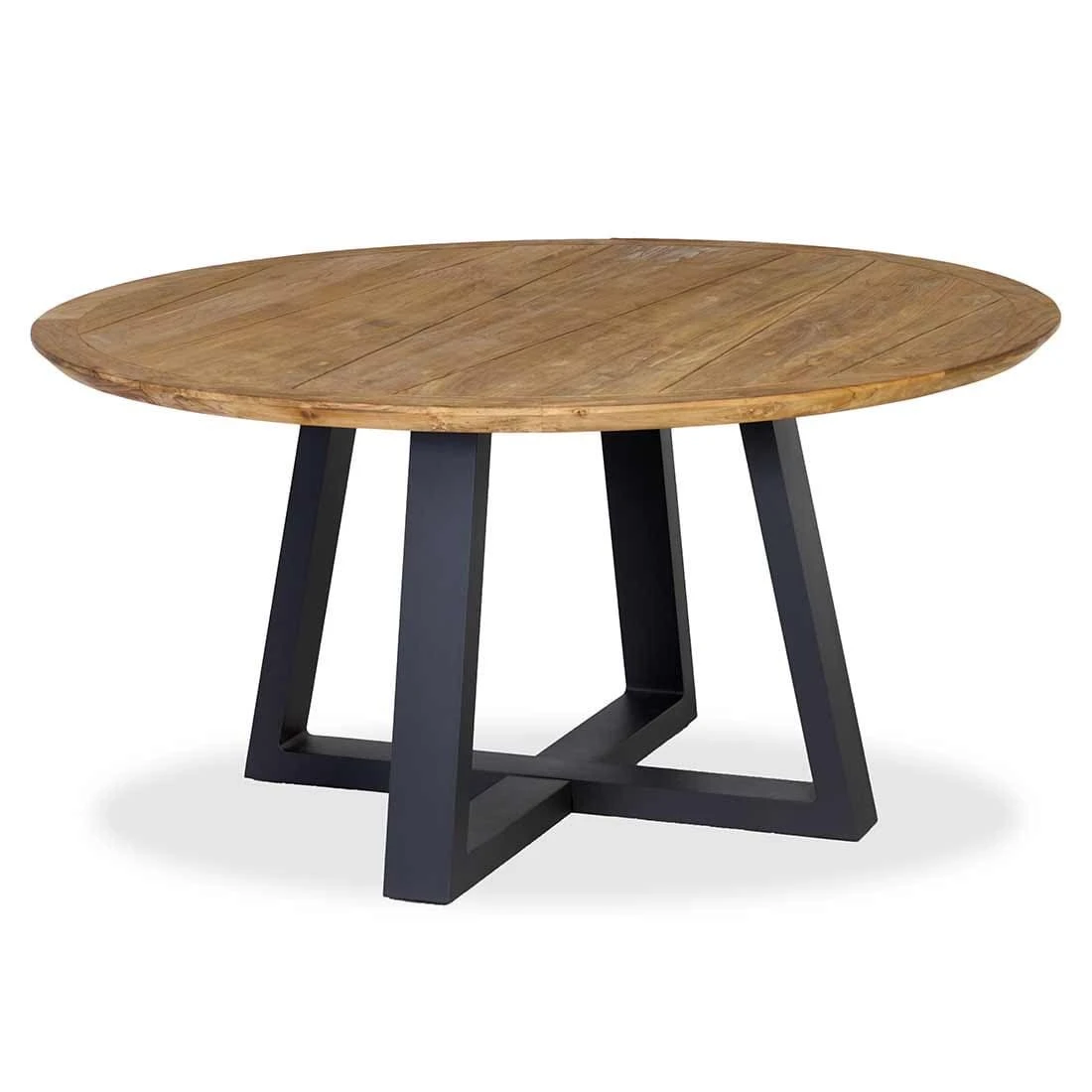 OUTLIV. Atlanta Gartentisch Ø130cm Aluminium/Teak Recycelt Charcoal/Teak Recycelt OUTLIV. Atlanta Gartentisch Ø130cm Aluminium/Teak Recycelt Charcoal/Teak Recycelt -Outliv outliv prague gartentisch durchm130cm aluminium teak recycelt 1346865 1