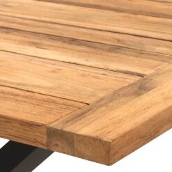 OUTLIV. Gartentisch 200x100cm Stahl/Teak Recycelt Schwarz/Teak 6 OUTLIV. Gartentisch 200x100cm Stahl/Teak Recycelt Schwarz/Teak -Outliv outliv promo x gartentisch 200x100cm stahl teak recycelt schwarz teak 1243718 7