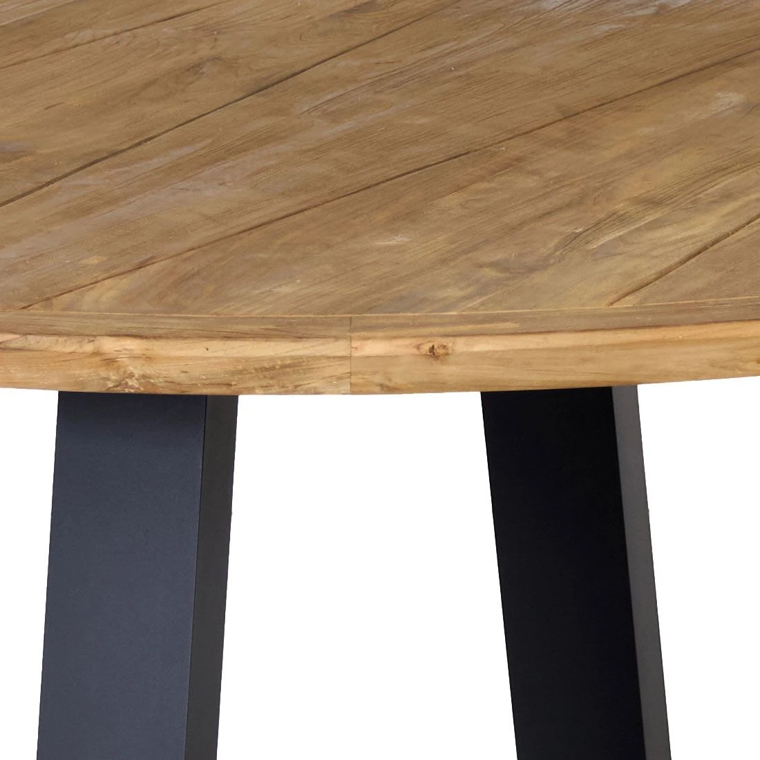 OUTLIV. Atlanta Gartentisch Ø150cm Aluminium/Teak Anthrazit/Natur OUTLIV. Atlanta Gartentisch Ø150cm Aluminium/Teak Anthrazit/Natur -Outliv outliv quantum gartentisch durchm150cm aluminium teak 1430509 3