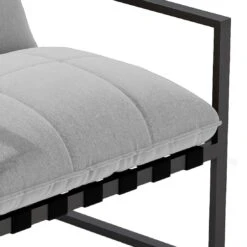 OUTLIV. By Detlef Steves Reef Loungesessel Aluminium/Sunbrella Schwarz/Flanelle -Outliv outliv reef loungesessel aluminium sunbrella 1341233 3