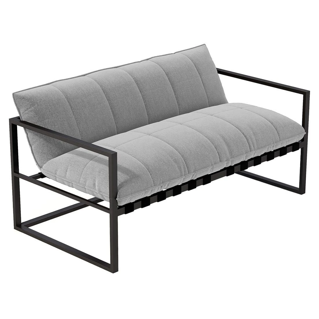 OUTLIV. by Detlef Steves Reef Gartensofa 150cm Aluminium/Sunbrella Schwarz/Flanelle OUTLIV. By Detlef Steves Reef Gartensofa 150cm Aluminium/Sunbrella Schwarz/Flanelle -Outliv outliv reef loungesofa 150cm aluminium sunbrella 1341244 1