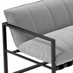 OUTLIV. By Detlef Steves Reef Gartensofa 150cm Aluminium/Sunbrella Schwarz/Flanelle 2 OUTLIV. By Detlef Steves Reef Gartensofa 150cm Aluminium/Sunbrella Schwarz/Flanelle -Outliv outliv reef loungesofa 150cm aluminium sunbrella 1341244 3