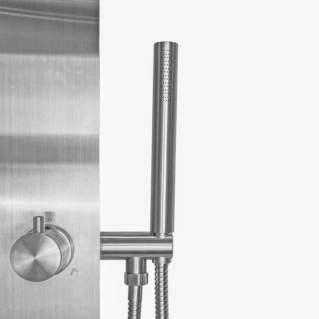 OUTLIV. Rimini Gartendusche Warmwasser Edelstahl Silber OUTLIV. Rimini Gartendusche Warmwasser Edelstahl Silber -Outliv outliv rimini gartendusche edelstahl 1340815 8