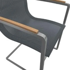 OUTLIV. Rimini Gartenmöbelset 7-tlg. Mit Tisch 220x100 Cm Silber-Schwarz/Zement Dunkel -Outliv outliv rimini gartenmoebelset 7 tlg mit tisch 220x100 cm 1423480 7