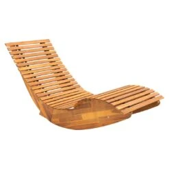 OUTLIV. Rocking Gartenliege Akazie Natur