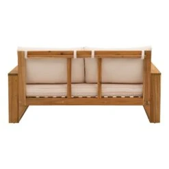 OUTLIV. Santa Cruz Gartensofa Akazie/Polyester Natur/Ecru 4 OUTLIV. Santa Cruz Gartensofa Akazie/Polyester Natur/Ecru -Outliv outliv santa cruz 2 sitzersofa akazie polyester 1338098 5