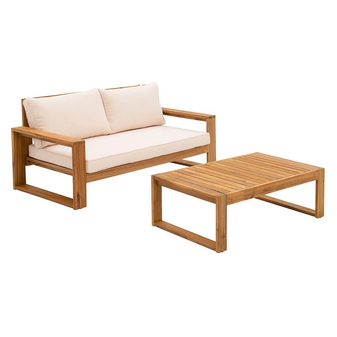 OUTLIV. Santa Cruz Loungeset 2-tlg. Akazie/Polyester Natur/Ecru OUTLIV. Santa Cruz Loungeset 2-tlg. Akazie/Polyester Natur/Ecru -Outliv outliv santa cruz loungeset 2 tlg akazie polyester 1376950 2