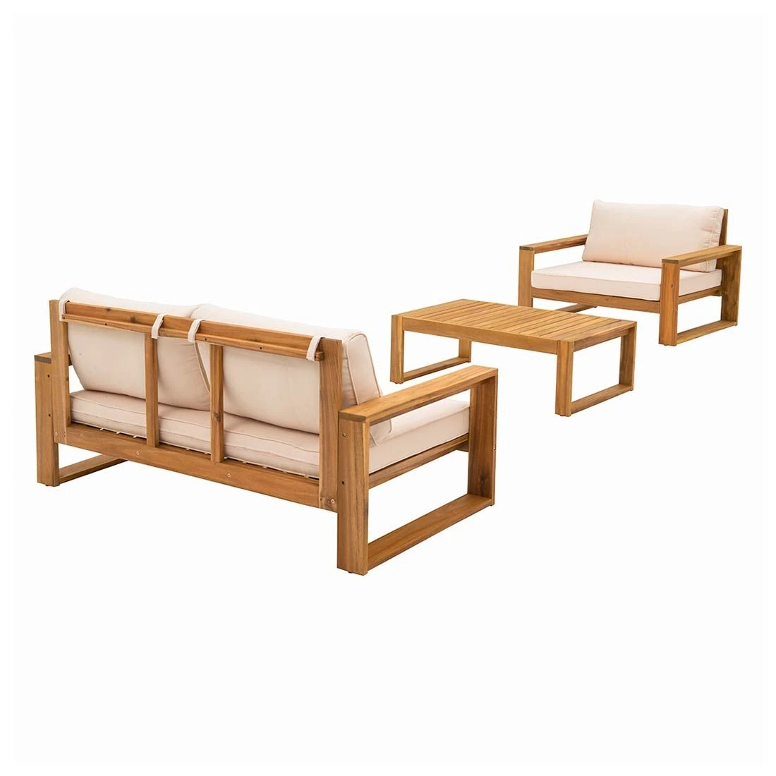 OUTLIV. Santa Cruz Loungeset 3-tlg. Akazie/Polyester Natur/Ecru OUTLIV. Santa Cruz Loungeset 3-tlg. Akazie/Polyester Natur/Ecru -Outliv outliv santa cruz loungeset 3 tlg akazie polyester 1376884 5