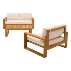 OUTLIV. Santa Cruz Loungeset 3-tlg. Akazie/Polyester Natur/Ecru 5 OUTLIV. Santa Cruz Loungeset 3-tlg. Akazie/Polyester Natur/Ecru -Outliv outliv santa cruz loungeset 3 tlg akazie polyester 1376884 6