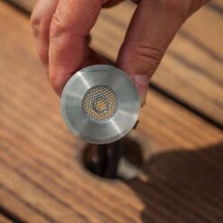 OUTLIV. Smart Light Starter-Set "3 Decklights Mit Transformator" Schwarz/Silber -Outliv outliv smart light decklight schwarz silber 1301952 5