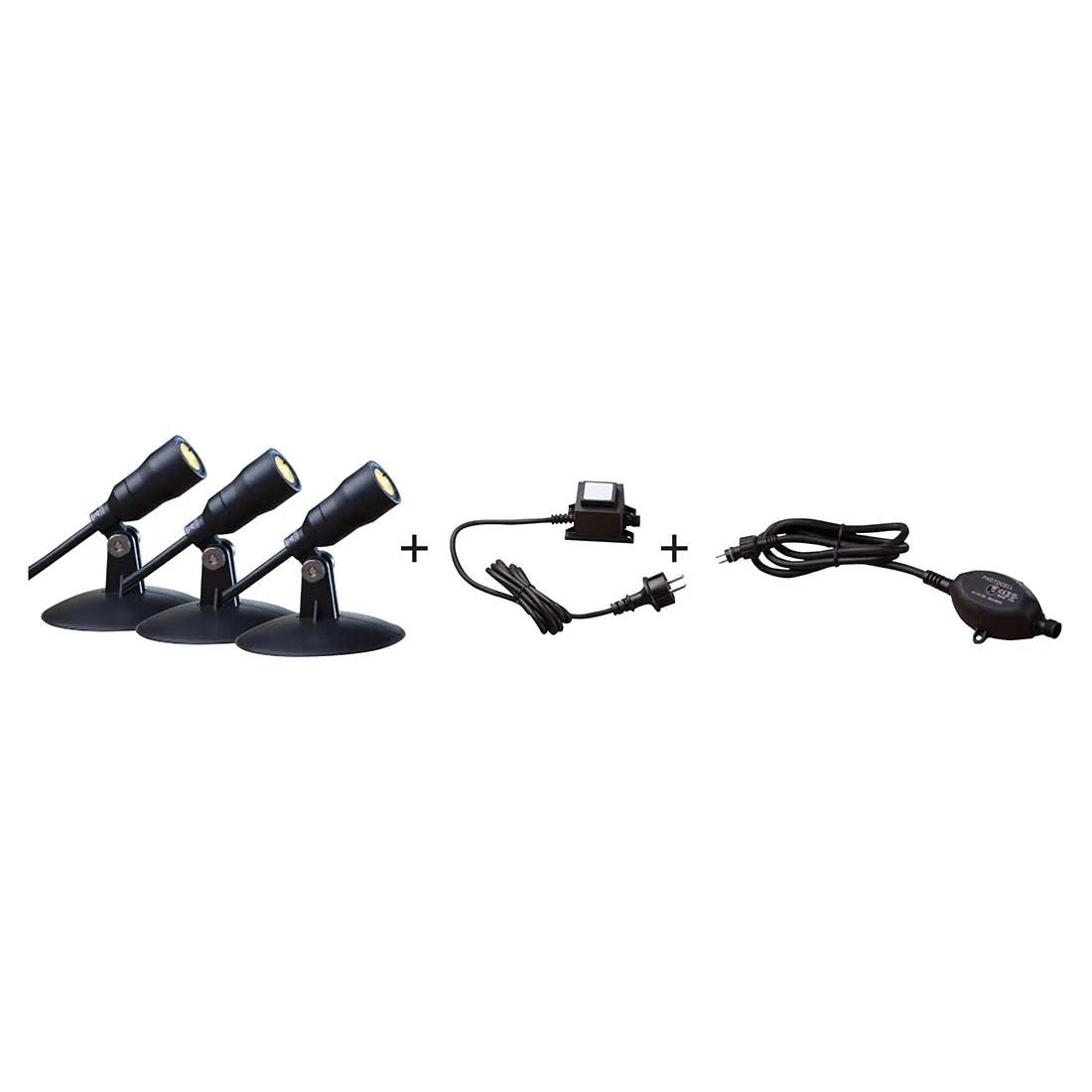 OUTLIV. Smart Light Starter-Set "3 Spots mit Dämmerungssensor, Transformator" Schwarz OUTLIV. Smart Light Starter-Set "3 Spots Mit Dämmerungssensor, Transformator" Schwarz -Outliv outliv smart light spot schwarz 1301941 1