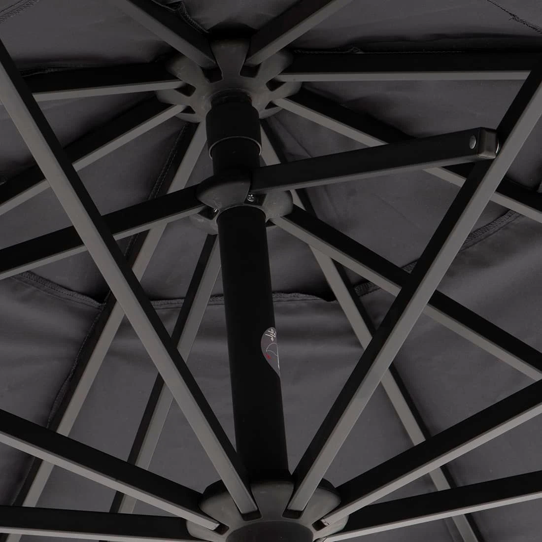 OUTLIV. Florenz Sonnenschirm Ø340cm Anthrazit OUTLIV. Florenz Sonnenschirm Ø340cm Anthrazit -Outliv outliv sonnenschirm florenz alu teleskop o340 anthrazit 1281008 7