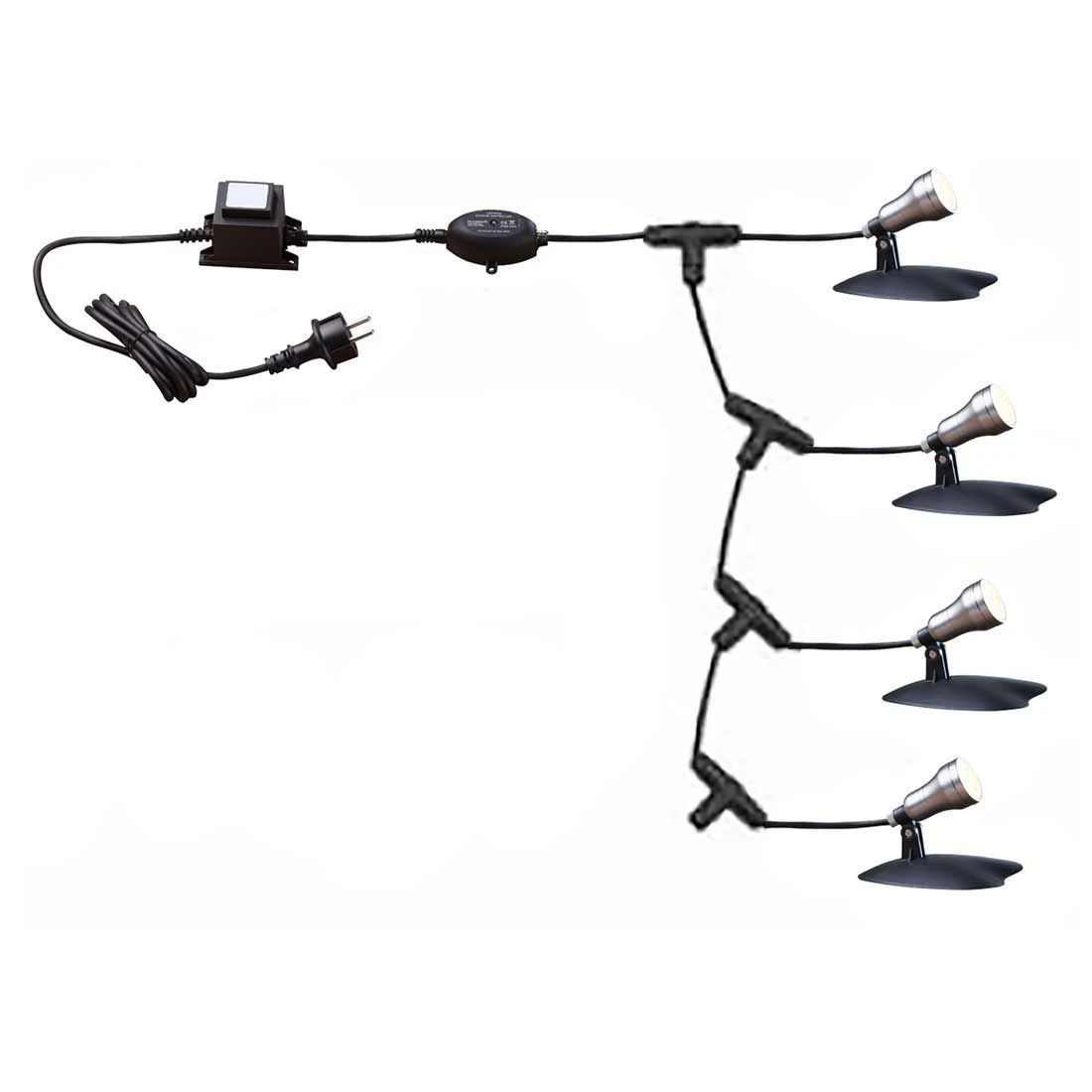 OUTLIV. Smart Light Starter -Set Wifi-Set: 3 RGB-Spots Silber/Schwarz OUTLIV. Smart Light Starter -Set Wifi-Set: 3 RGB-Spots Silber/Schwarz -Outliv outliv starter set wifi set 3 rgb spots silber schwarz 1303943 5