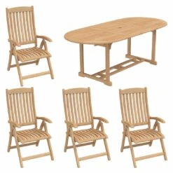 OUTLIV. Takoma Gartenmöbel-Set Teak Natur