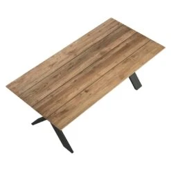 OUTLIV. Tilburg Gartentisch Aluminium/Teak Anthrazit/Teak Recycelt 3 OUTLIV. Tilburg Gartentisch Aluminium/Teak Anthrazit/Teak Recycelt -Outliv outliv tilburg gartentisch 200x100cm aluminium teak anthrazit teak recycelt 1177839 4