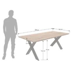 OUTLIV. Tilburg Gartentisch Aluminium/Teak Anthrazit/Teak Recycelt 5 OUTLIV. Tilburg Gartentisch Aluminium/Teak Anthrazit/Teak Recycelt -Outliv outliv tilburg gartentisch 200x100cm aluminium teak anthrazit teak recycelt 1177839 7