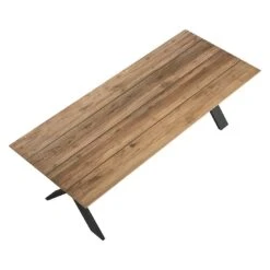 OUTLIV. Tilburg Gartentisch 240x100cm Aluminium/Teak Anthrazit/Teak Recycelt 3 OUTLIV. Tilburg Gartentisch 240x100cm Aluminium/Teak Anthrazit/Teak Recycelt -Outliv outliv tilburg gartentisch 240x100cm aluminium teak anthrazit teak recycelt 1177872 4