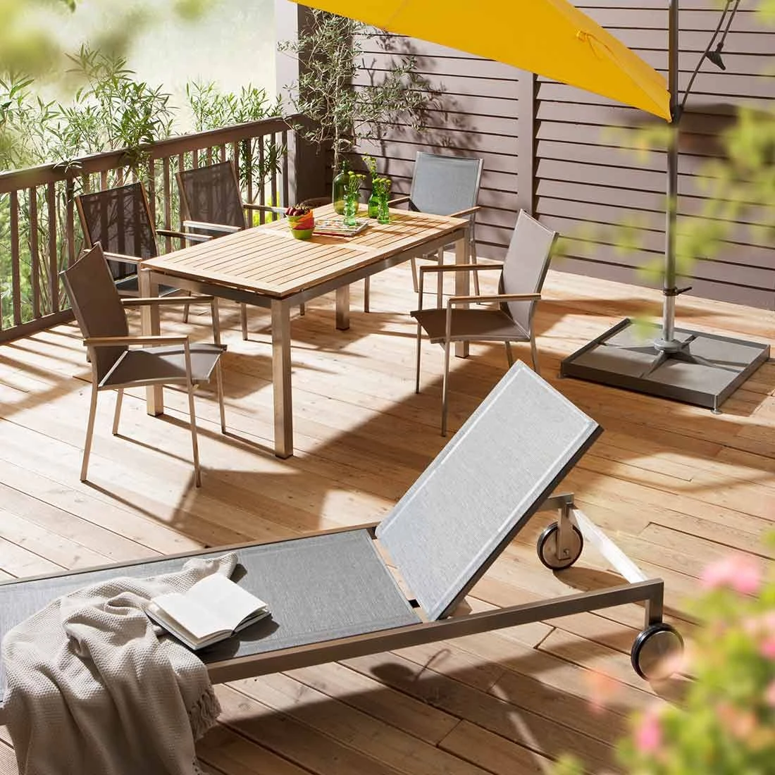 OUTLIV. Gartentisch-Platte 200x100cm Teak Natur OUTLIV. Gartentisch-Platte 200x100cm Teak Natur -Outliv outliv tischplatte teak natur 200x100cm 2