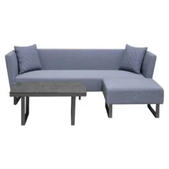 OUTLIV. By Detlef Steves Tonga Loungeset 3-tlg. Aluminium/Sunbrella Anthrazit/Flanelle 3 OUTLIV. By Detlef Steves Tonga Loungeset 3-tlg. Aluminium/Sunbrella Anthrazit/Flanelle -Outliv outliv tonga loungeset 3 tlg aluminium sunbrella 1434150 4