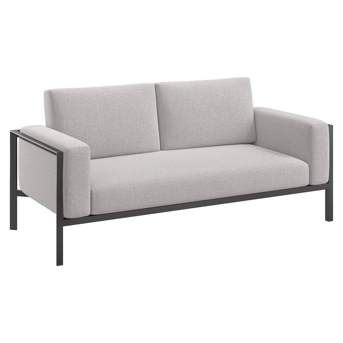 OUTLIV. Toskana Gartensofa Aluminium/Sunproof Anthrazit/Hellgrau OUTLIV. Toskana Gartensofa Aluminium/Sunproof Anthrazit/Hellgrau -Outliv outliv toskana 2 sitzersofa aluminium sunproof 1423689 2