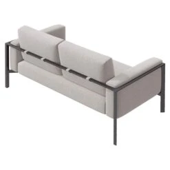 OUTLIV. Toskana Gartensofa Aluminium/Sunproof Anthrazit/Hellgrau 3 OUTLIV. Toskana Gartensofa Aluminium/Sunproof Anthrazit/Hellgrau -Outliv outliv toskana 2 sitzersofa aluminium sunproof 1423689 4