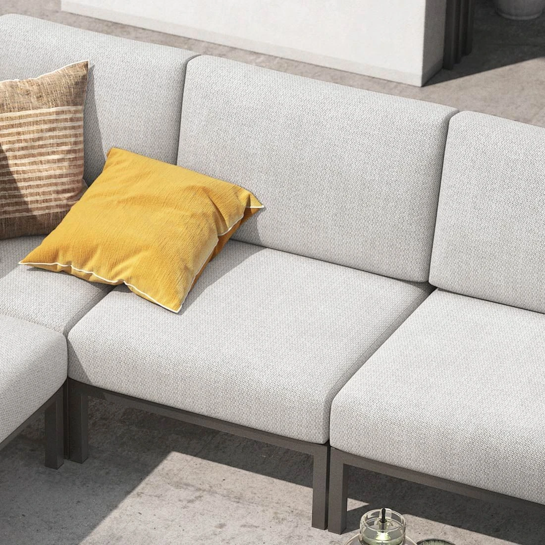 OUTLIV. Toskana Mittelmodul Aluminium/Sunproof Anthrazit/Hellgrau OUTLIV. Toskana Mittelmodul Aluminium/Sunproof Anthrazit/Hellgrau -Outliv outliv toskana mittelmodul aluminium sunproof 1423711 1