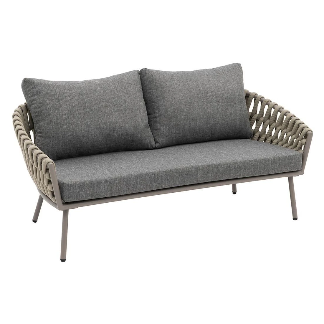 OUTLIV. Valencia Loungeset 4-tlg. Aluminium/Rope Anthrazit/Taupe OUTLIV. Valencia Loungeset 4-tlg. Aluminium/Rope Anthrazit/Taupe -Outliv outliv valencia loungegruppe 4 tlg alu rope glas 1422281 7