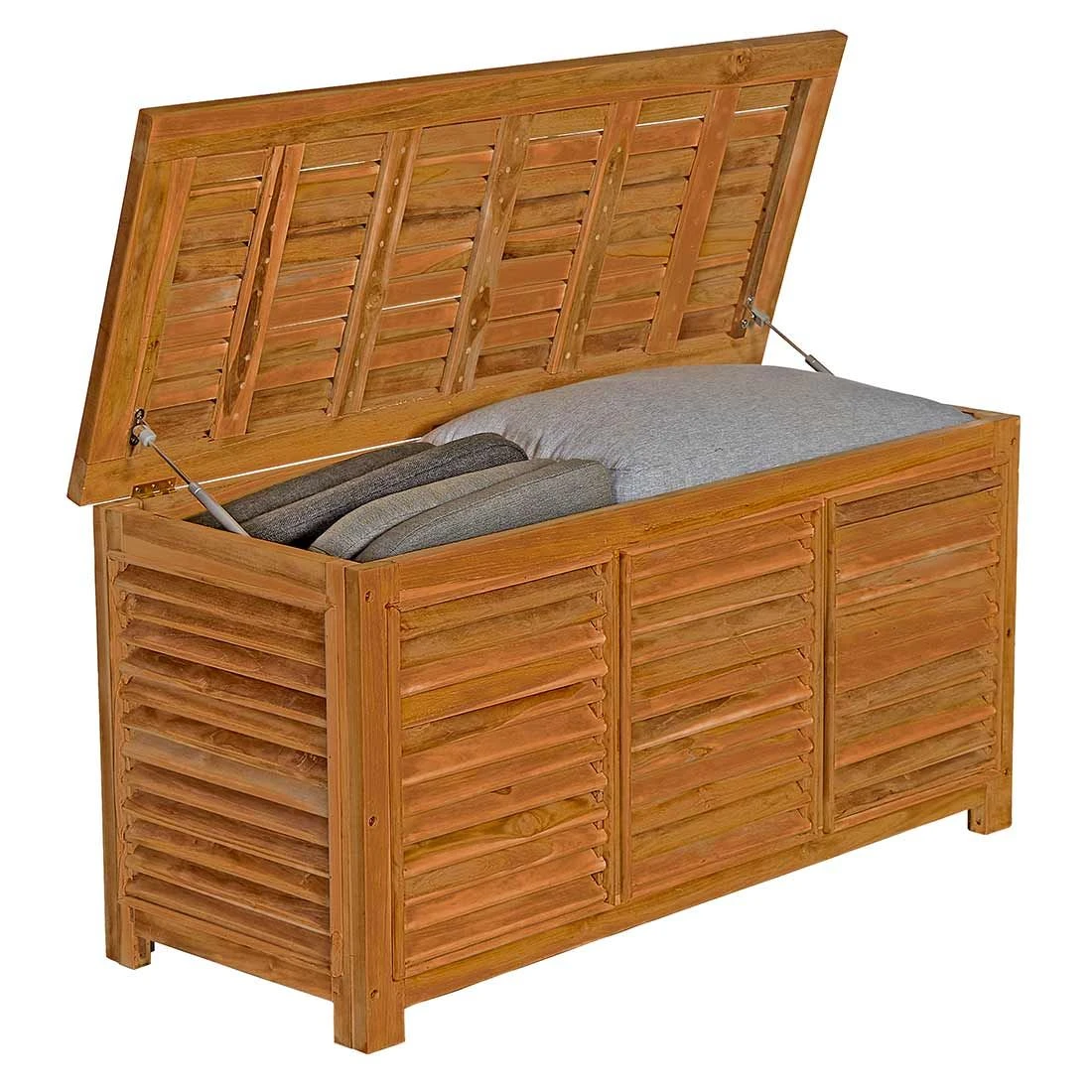 OUTLIV. Ventara Gartenbox 128x52x62cm Teak Natur OUTLIV. Ventara Gartenbox 128x52x62cm Teak Natur -Outliv outliv ventara kissenbox 128x52x62cm teak natur 1347030 10