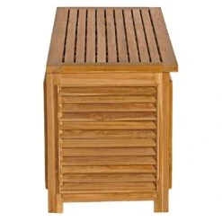 OUTLIV. Ventara Gartenbox 128x52x62cm Teak Natur 2 OUTLIV. Ventara Gartenbox 128x52x62cm Teak Natur -Outliv outliv ventara kissenbox 128x52x62cm teak natur 1347030 3