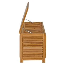 OUTLIV. Ventara Gartenbox 128x52x62cm Teak Natur 5 OUTLIV. Ventara Gartenbox 128x52x62cm Teak Natur -Outliv outliv ventara kissenbox 128x52x62cm teak natur 1347030 6