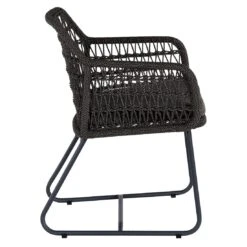 OUTLIV. Verona Gartensessel Aluminium/Rope Charcoal -Outliv outliv verona diningsessel aluminium rope 1347393 4