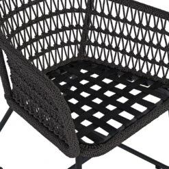 OUTLIV. Verona Gartensessel Aluminium/Rope Charcoal -Outliv outliv verona diningsessel aluminium rope 1347393 7