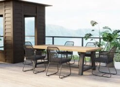 OUTLIV. Verona Gartensessel Aluminium/Rope Charcoal -Outliv outliv verona diningsessel aluminium rope 1347393 9