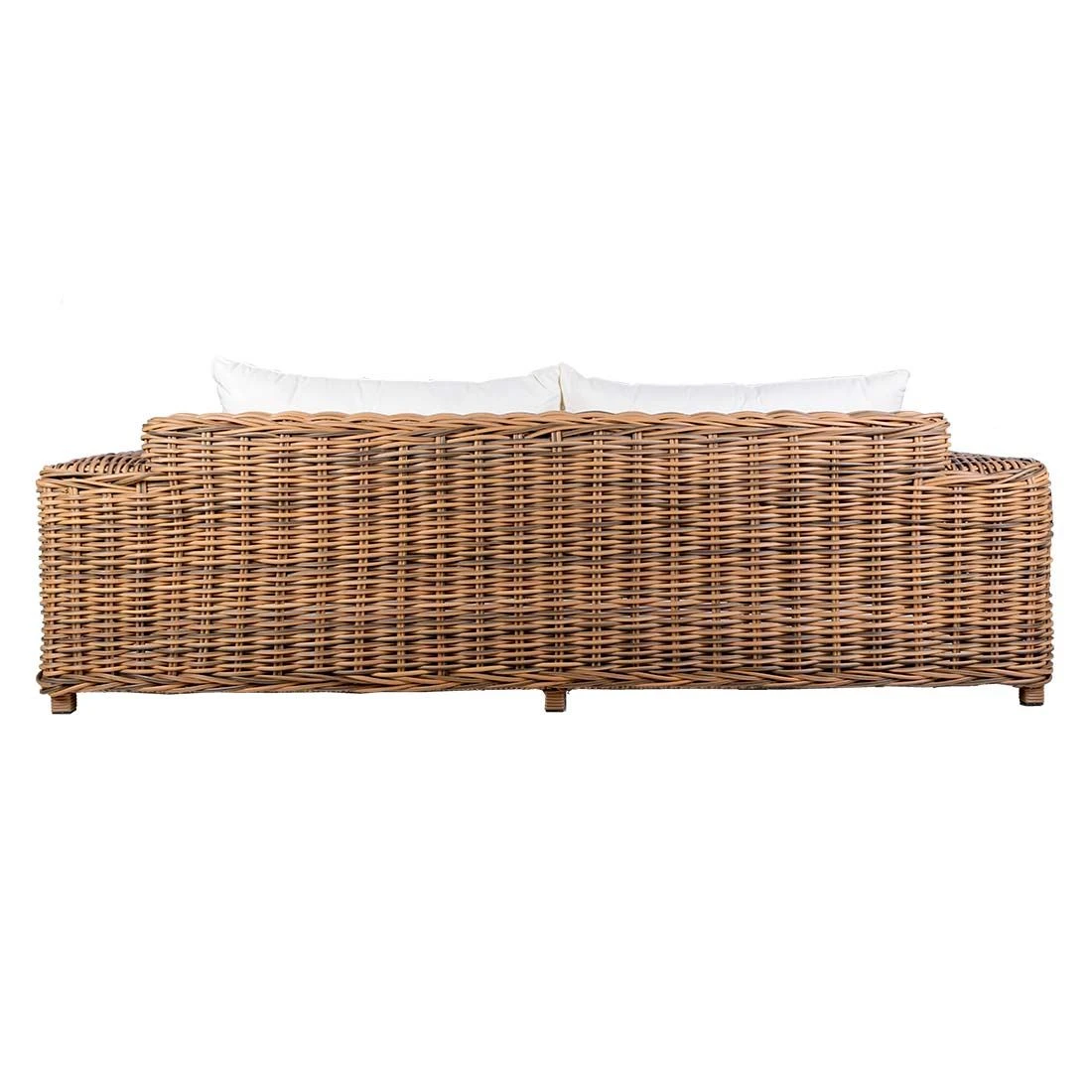OUTLIV. Versailles Luxury Gartensofa Geflecht Mixed Beige OUTLIV. Versailles Luxury Gartensofa Geflecht Mixed Beige -Outliv outliv versailles luxury 2 sitzer sofa stahl geflecht mix beige 5