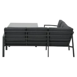 OUTLIV. Wellington Dininglounge 3-tlg. Aluminium/Polster Carbon Black/Reflex Black 4 OUTLIV. Wellington Dininglounge 3-tlg. Aluminium/Polster Carbon Black/Reflex Black -Outliv outliv wellington loungeecke aluminium polster carbon black reflex black 1247403 5