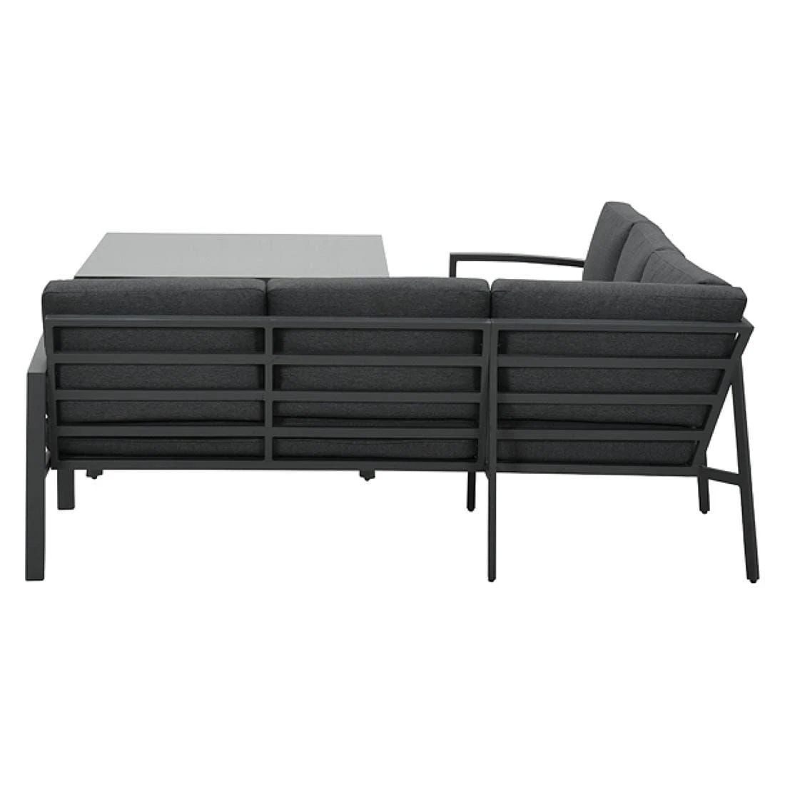OUTLIV. Wellington Dininglounge 3-tlg. Aluminium/Polster Carbon Black/Reflex Black OUTLIV. Wellington Dininglounge 3-tlg. Aluminium/Polster Carbon Black/Reflex Black -Outliv outliv wellington loungeecke aluminium polster carbon black reflex black 1247403 5