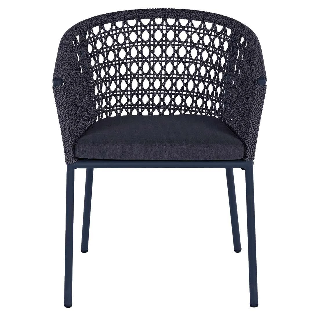 OUTLIV. Zui Gartensessel Aluminium/Rope inkl. Kissen Charcoal OUTLIV. Zui Gartensessel Aluminium/Rope Inkl. Kissen Charcoal -Outliv outliv zui diningsessel aluminium rope inkl kissen 1347404 3