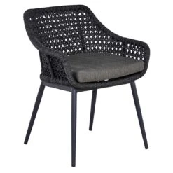 OUTLIV. Hudson Gartensessel Aluminium/Rope Charcoal/Anthrazit