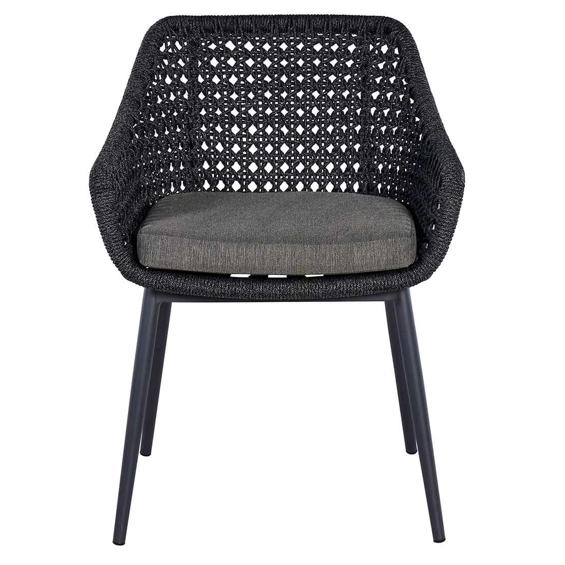 OUTLIV. Hudson Gartensessel Aluminium/Rope Charcoal/Anthrazit OUTLIV. Hudson Gartensessel Aluminium/Rope Charcoal/Anthrazit -Outliv utliv kubo diningsessel aluminium rope 1347041 2