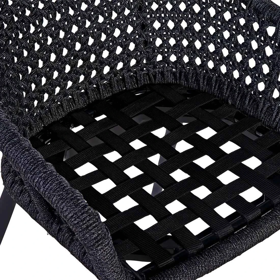 OUTLIV. Hudson Gartensessel Aluminium/Rope Charcoal/Anthrazit OUTLIV. Hudson Gartensessel Aluminium/Rope Charcoal/Anthrazit -Outliv utliv kubo diningsessel aluminium rope 1347041 6